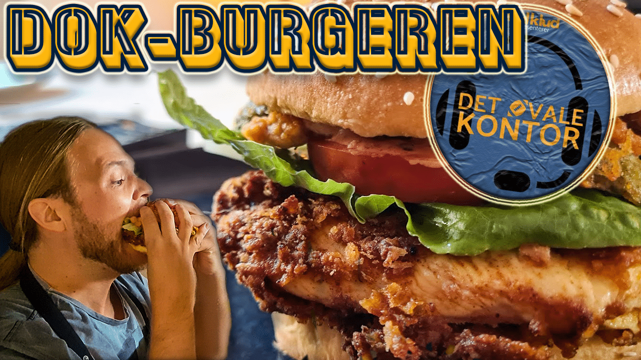 DOK-BURGEREN – Deep Fried Chicken Burger